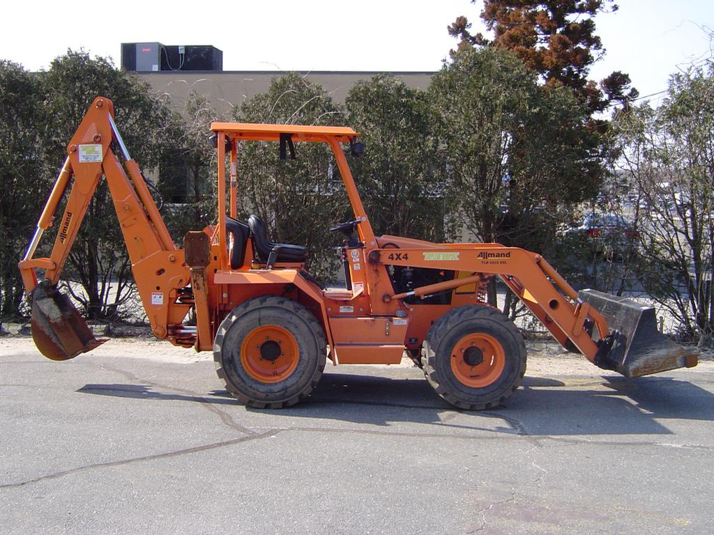 Allmand Backhoe from Taylor Rental / Party Plus in Orange, CT 06477